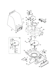 Nozzle / Impeller / Bag parts for Craftsman Lawn Vacuum 247770990 from AppliancePartsPros.com