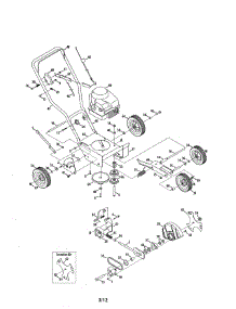 Lawn Mower parts for Craftsman Edger 247772461 from AppliancePartsPros.com