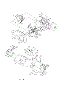 Impeller / Hopper / Chute Deflector parts for Craftsman Chipper Shredder 247776051 from AppliancePartsPros.com