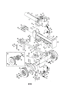 Log Splitter parts for Craftsman Log Splitter 24777640-2009 from AppliancePartsPros.com