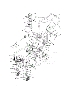 Frame Assembly parts for Craftsman Chipper Shredder 24777763 from AppliancePartsPros.com