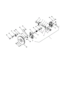 Transmission Assembly parts for Craftsman Chipper Shredder 24777763 from AppliancePartsPros.com