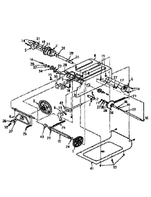 Main Frame parts for Craftsman Chipper Shredder 247799620 from AppliancePartsPros.com