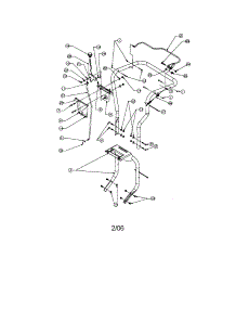 Handle parts for Craftsman Chipper Shredder 247799640 from AppliancePartsPros.com