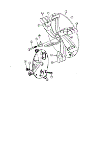 Impeller Assembly parts for Craftsman Chipper Shredder 247799640 from AppliancePartsPros.com