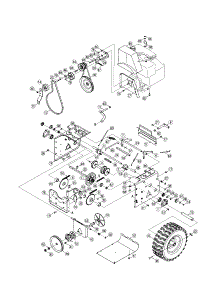 Wheels / Drive Shaft parts for Craftsman Gas Snowblower 24788045 from AppliancePartsPros.com