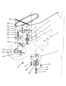 Pulley Assembly parts for Craftsman Walk-Behind Lawn Mower 24788100 from AppliancePartsPros.com