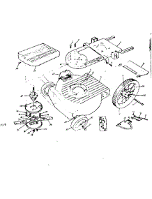Mower Housing parts for Craftsman Walk-Behind Lawn Mower 24788110 from AppliancePartsPros.com