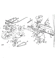 Mower Deck parts for Craftsman Walk-Behind Lawn Mower 24788112 from AppliancePartsPros.com