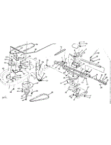 Mower Deck parts for Craftsman Walk-Behind Lawn Mower 247881121 from AppliancePartsPros.com