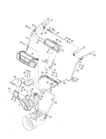 Handle / Chute parts for Craftsman Gas Snowblower 24788173 from AppliancePartsPros.com