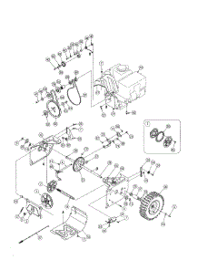 Wheels / Gear parts for Craftsman Gas Snowblower 24788173 from AppliancePartsPros.com