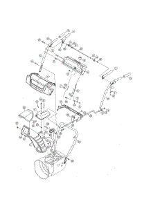 Handle Panel / Chute parts for Craftsman Gas Snowblower 247881730 from AppliancePartsPros.com