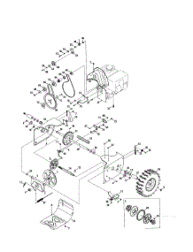 Axle / Wheels / Belts parts for Craftsman Gas Snowblower 247881731 from AppliancePartsPros.com