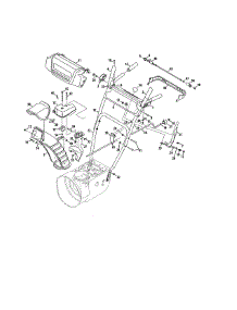 Handles / Chute parts for Craftsman Gas Snowblower 247881733 from AppliancePartsPros.com