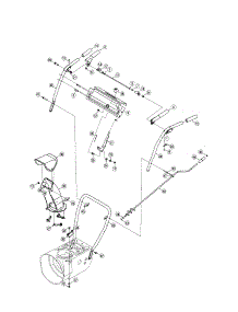 Handles / Chute parts for Craftsman Gas Snowblower 247881900 from AppliancePartsPros.com