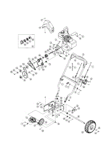 Transmission / Handle parts for Craftsman Gas Snowblower 247882550 from AppliancePartsPros.com
