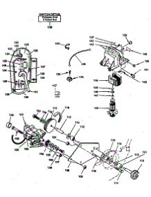 Motor, Drive & Switch Detail parts for Craftsman Gas Snowblower 247882901 from AppliancePartsPros.com