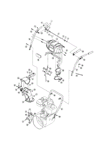 Handles / Chute parts for Craftsman Gas Snowblower 247883700 from AppliancePartsPros.com