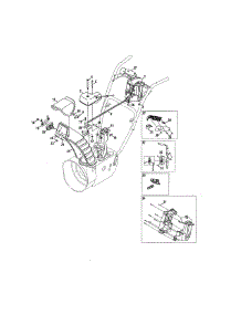 Chute parts for Craftsman Gas Snowblower 247883941 from AppliancePartsPros.com