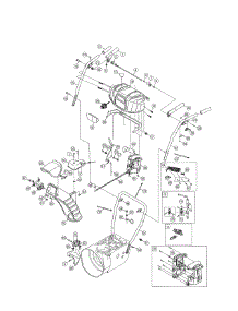 Handle Panel / Handles / Chute parts for Craftsman Gas Snowblower 247883950 from AppliancePartsPros.com