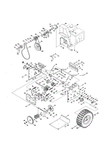 Engine / Wheel / Gear parts for Craftsman Gas Snowblower 247883980 from AppliancePartsPros.com