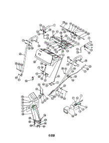 Handle Panel / Handles parts for Craftsman Gas Snowblower 247885500 from AppliancePartsPros.com