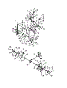 Spiral Housing / Auger Gear parts for Craftsman Gas Snowblower 247885500 from AppliancePartsPros.com