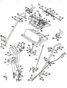 Handle Assembly parts for Craftsman Gas Snowblower 247885570 from AppliancePartsPros.com