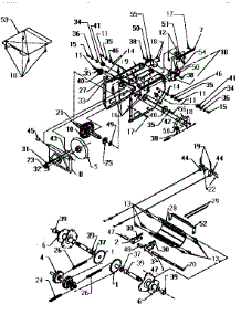 Main Frame parts for Craftsman Gas Snowblower 247885570 from AppliancePartsPros.com