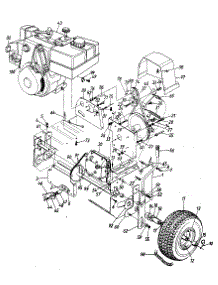 Drive Mechanism parts for Craftsman Gas Snowblower 247886700 from AppliancePartsPros.com