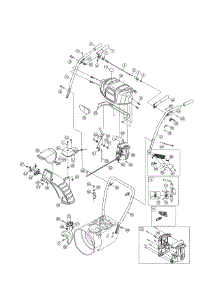 Handle Panel / Handles / Chute parts for Craftsman Gas Snowblower 247886913 from AppliancePartsPros.com