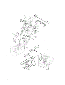 Handles parts for Craftsman Gas Snowblower 247886914 from AppliancePartsPros.com
