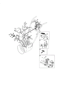 Chute parts for Craftsman Gas Snowblower 247886941 from AppliancePartsPros.com