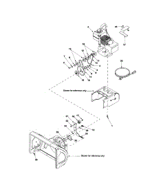 Engine / Heat Shield / Auger Pulley parts for Craftsman Gas Snowblower 247887001 from AppliancePartsPros.com