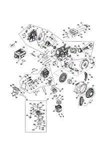 Engine - Zs161-Jwa parts for Craftsman Gas Snowblower 247887040 from AppliancePartsPros.com