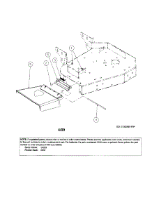 Deflector Chute parts for Craftsman Gas Walk-Behind Mower 247887360 from AppliancePartsPros.com