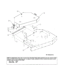 Deck Cover parts for Craftsman Gas Walk-Behind Mower 247887360 from AppliancePartsPros.com