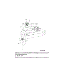 Deck Pulley / Rotary Blade parts for Craftsman Gas Walk-Behind Mower 247887360 from AppliancePartsPros.com