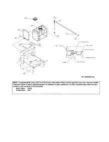 Fuel Tank parts for Craftsman Gas Walk-Behind Mower 247887360 from AppliancePartsPros.com