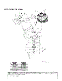 Engine / Throttle Control Knob parts for Craftsman Gas Walk-Behind Mower 247887360 from AppliancePartsPros.com