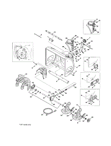 Auger & Housing parts for Craftsman Gas Snowblower 24788771 from AppliancePartsPros.com