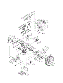 Wheels / Drive Clutch parts for Craftsman Gas Snowblower 247887900G from AppliancePartsPros.com