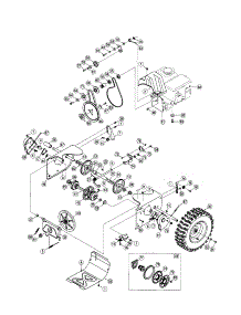 Transmission / Wheels parts for Craftsman Gas Snowblower 247888300 from AppliancePartsPros.com
