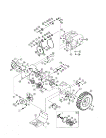 Transmission / Wheels parts for Craftsman Gas Snowblower 247888301 from AppliancePartsPros.com