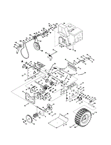 Wheels / Steering Shaft parts for Craftsman Gas Snowblower 247888460 from AppliancePartsPros.com