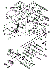 Main Frame parts for Craftsman Gas Snowblower 247888500 from AppliancePartsPros.com