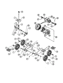 Handle parts for Craftsman Gas Snowblower 247888510 from AppliancePartsPros.com
