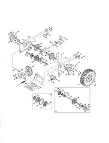 Wheels / Drive Shaft parts for Craftsman Gas Snowblower 247888740 from AppliancePartsPros.com