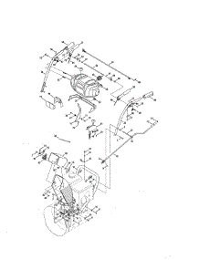 Chute / Handle parts for Craftsman Gas Snowblower 247888780 from AppliancePartsPros.com